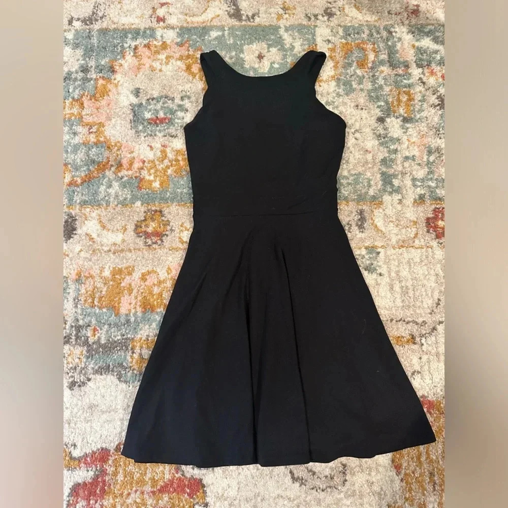 Susana Monaco black stretchy dress G-10 - Picture 1 of 4